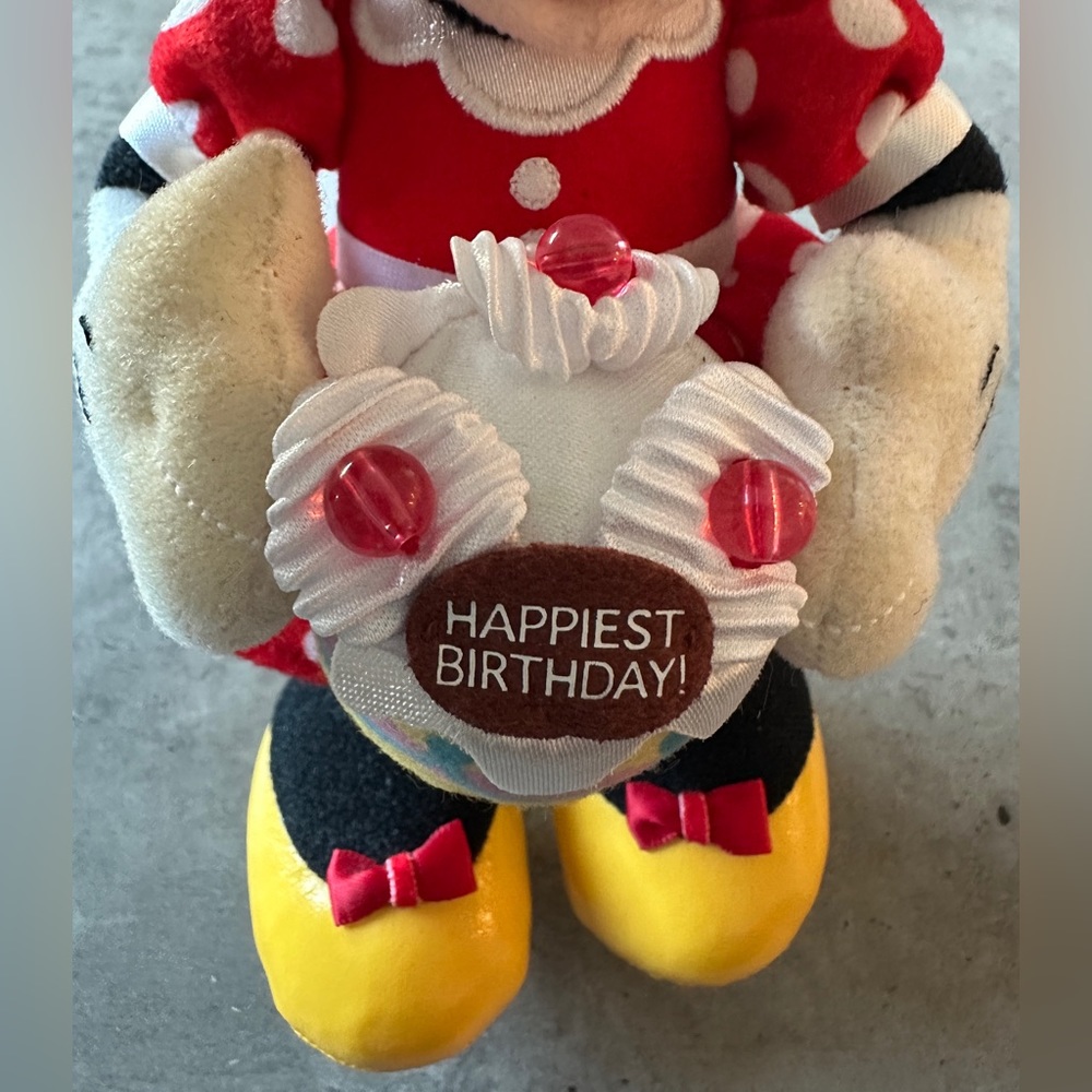 Disney Happiest Birthdays Minnie Mouse Tokyo Disney Plush Doll - Picture 4 of 6